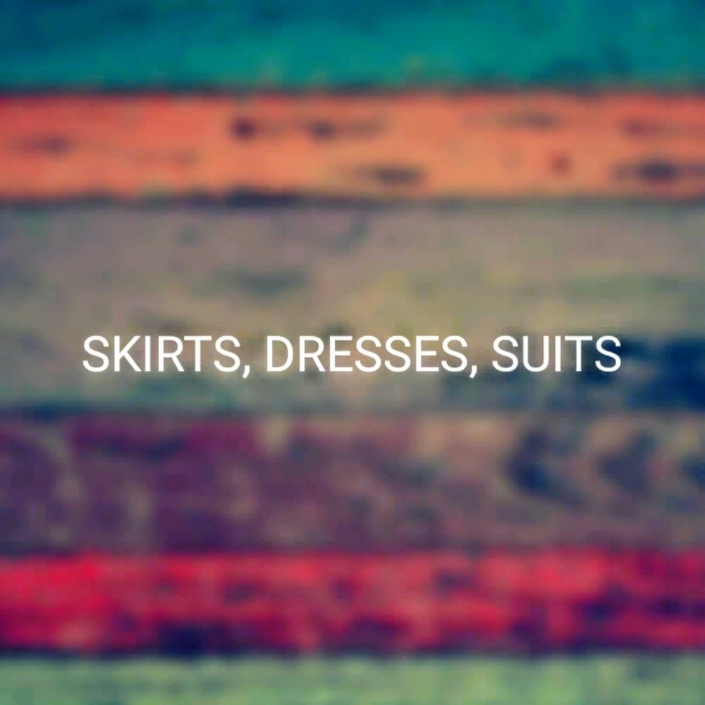 Skirts, Dresses, Suits